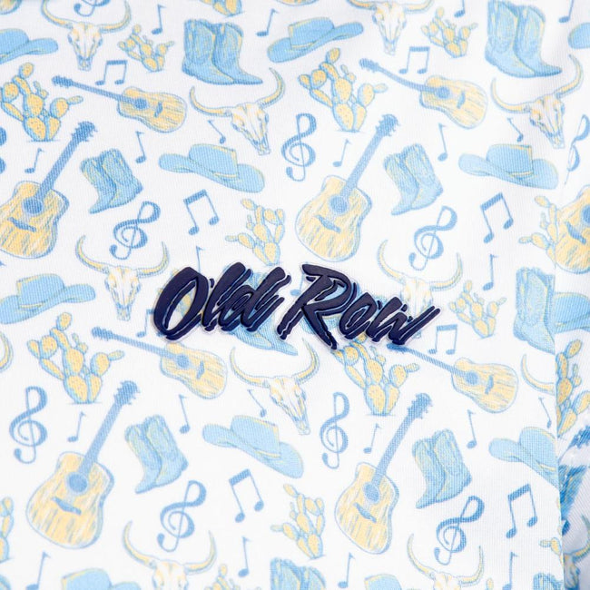 Old Row Western Cactus Polo-Polos-The Novelty Collection-Old Row