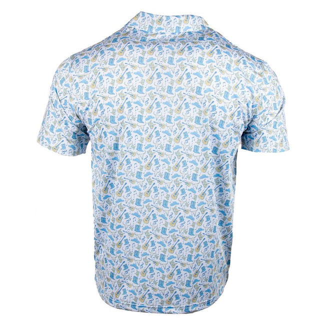 Old Row Western Cactus Polo-Polos-The Novelty Collection-Old Row
