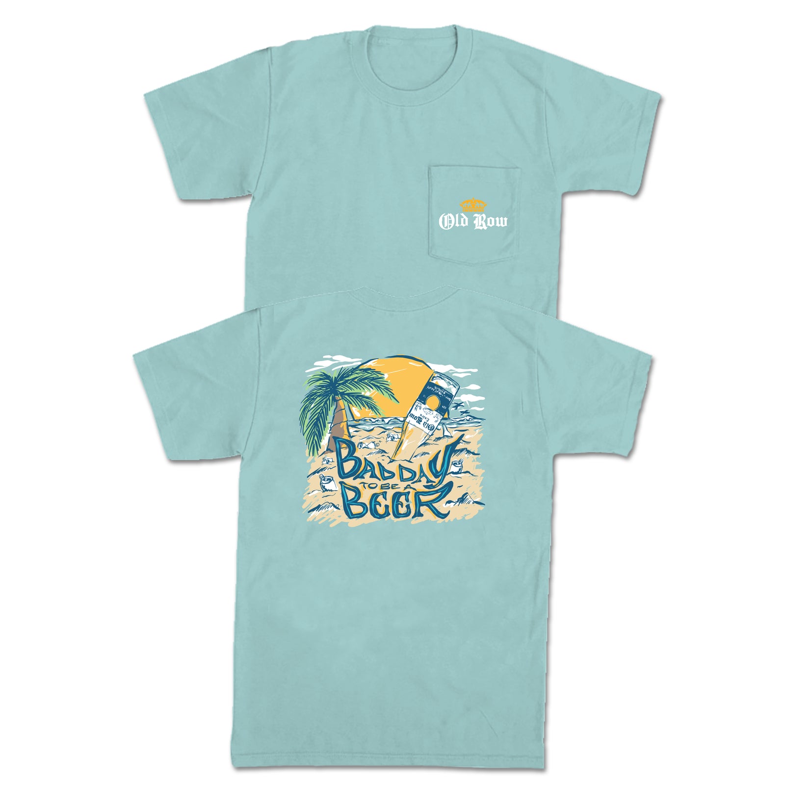 Bad Day To Be A Beer Beach Pocket Tee