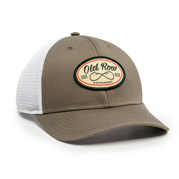 Old Row Outdoors Fishing Meshback Hat / Old Row Green