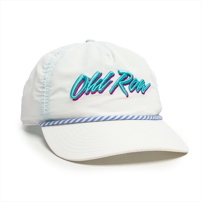 Old Row 90s Text Logo Rope Hat