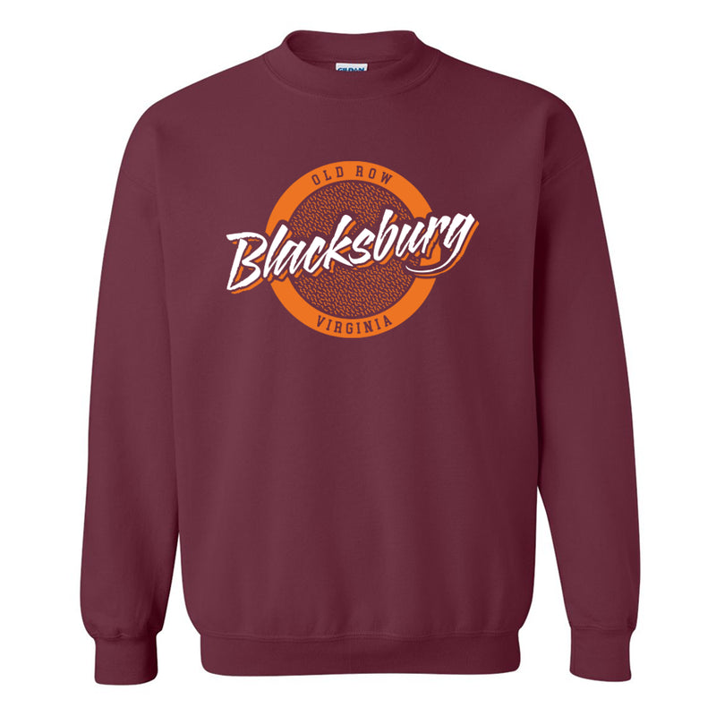 Blacksburg, Virginia Circle Logo Crewneck Sweatshirt