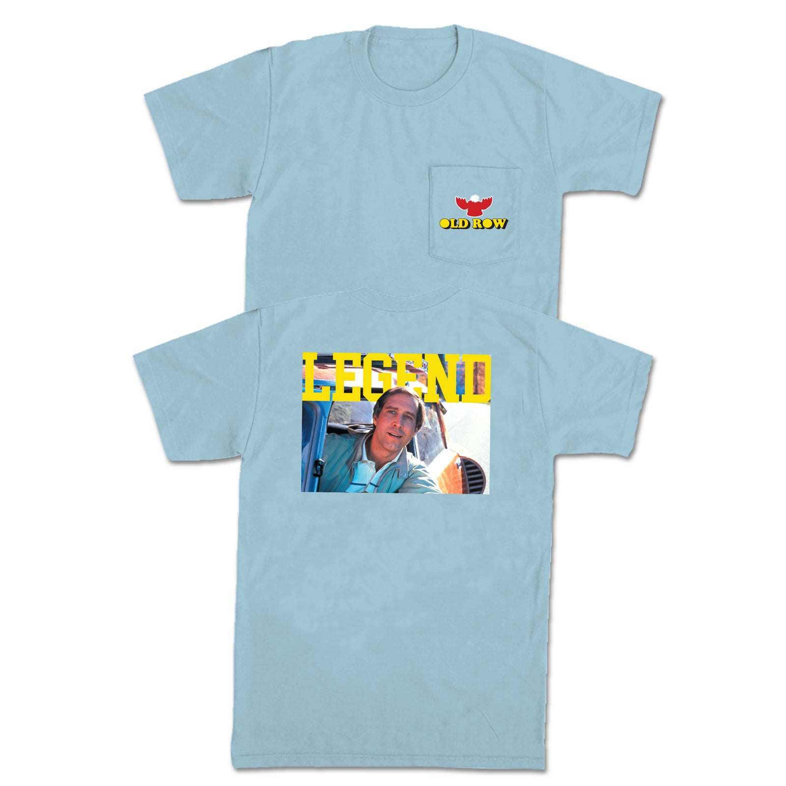 Old Row Legends The Clark Pocket Tee / Old Row Light Blue / 2XL