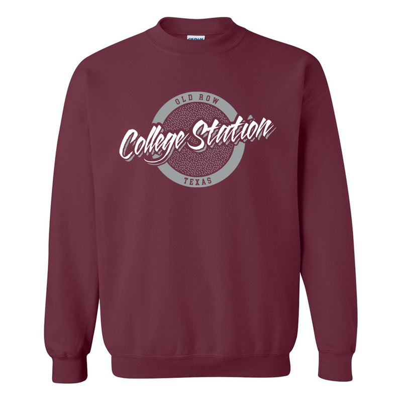 College Station, Texas Circle Logo Crewneck Sweatshirt