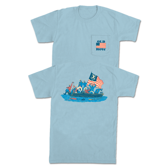 Delaware Crossing Pocket Tee