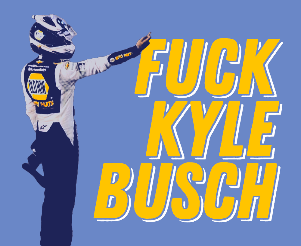 Fuck Kyle Busch 2.0 Tee Old Row