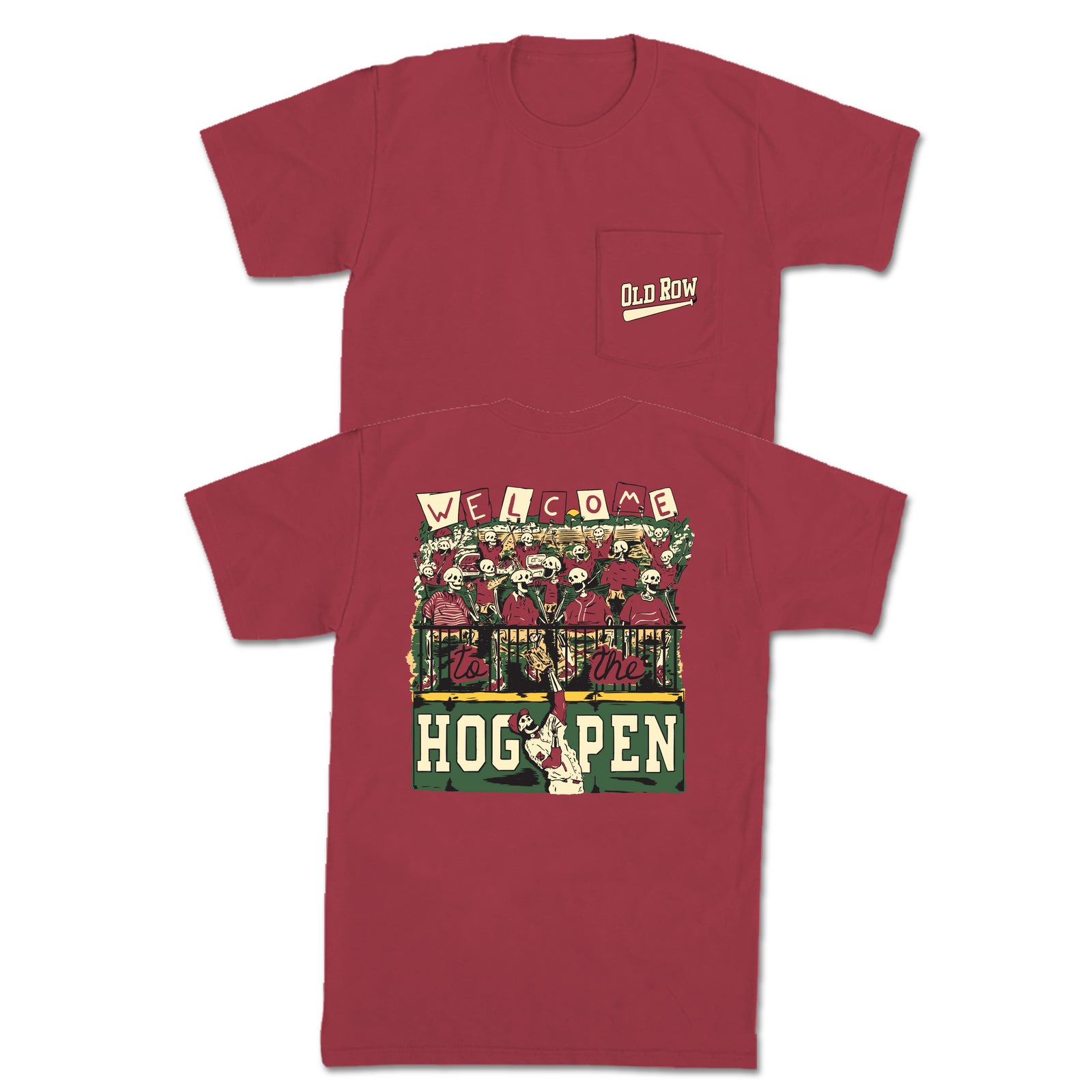 Welcome To The Hog Pen Pocket Tee