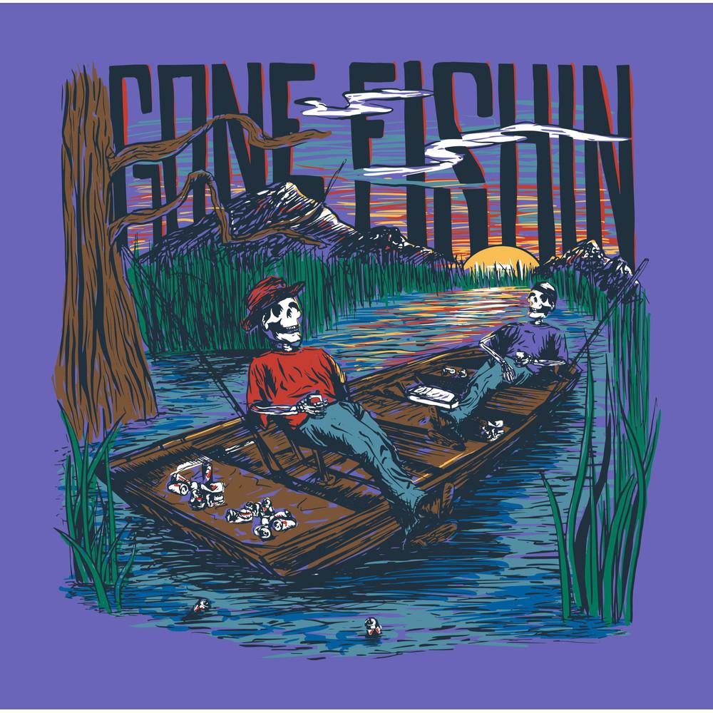 Gone Fishin' Pocket Tee-T-Shirts-Old Row Outdoors-Old Row