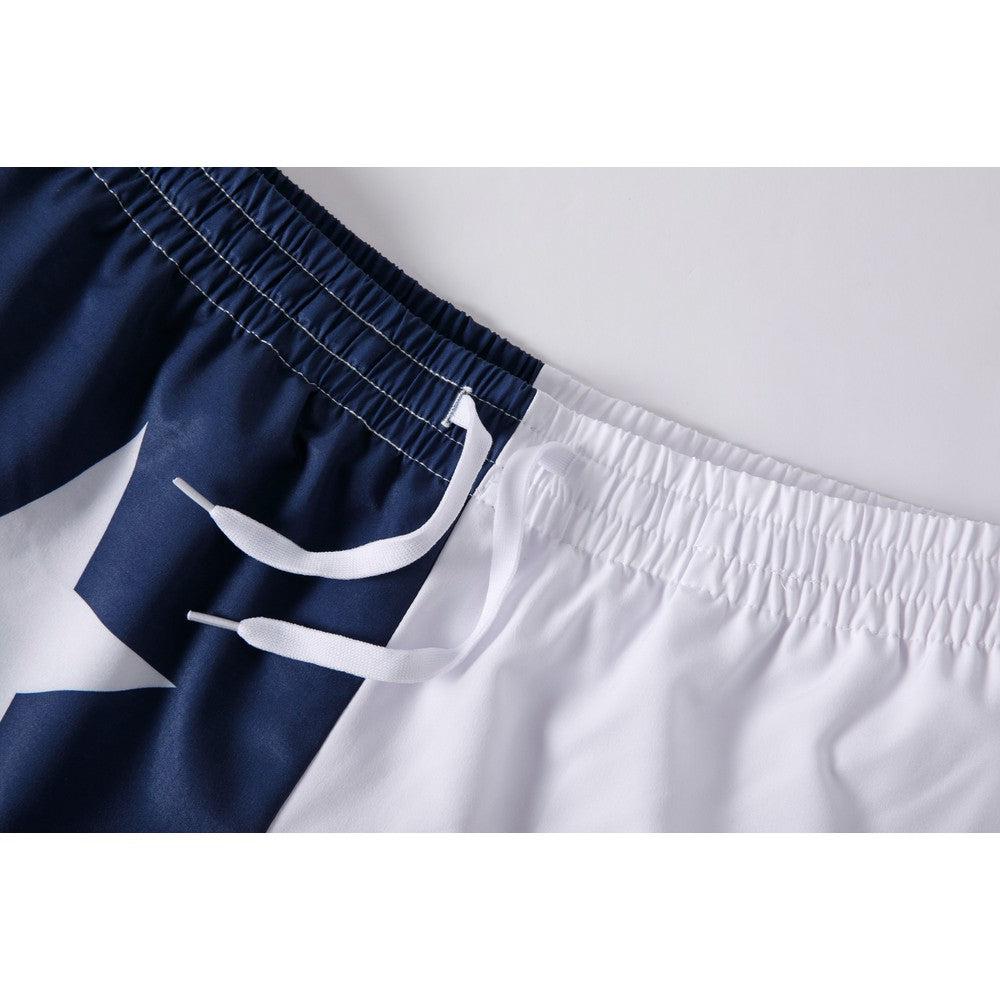 Old Row Lone Star Swim Trunks-Swimwear-America First-Old Row