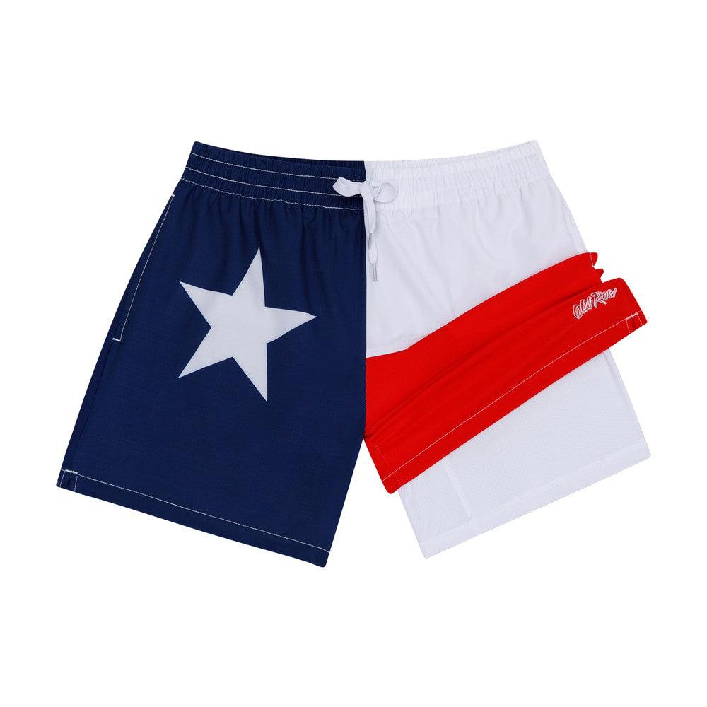 Old Row Lone Star Swim Trunks-Swimwear-America First-Old Row