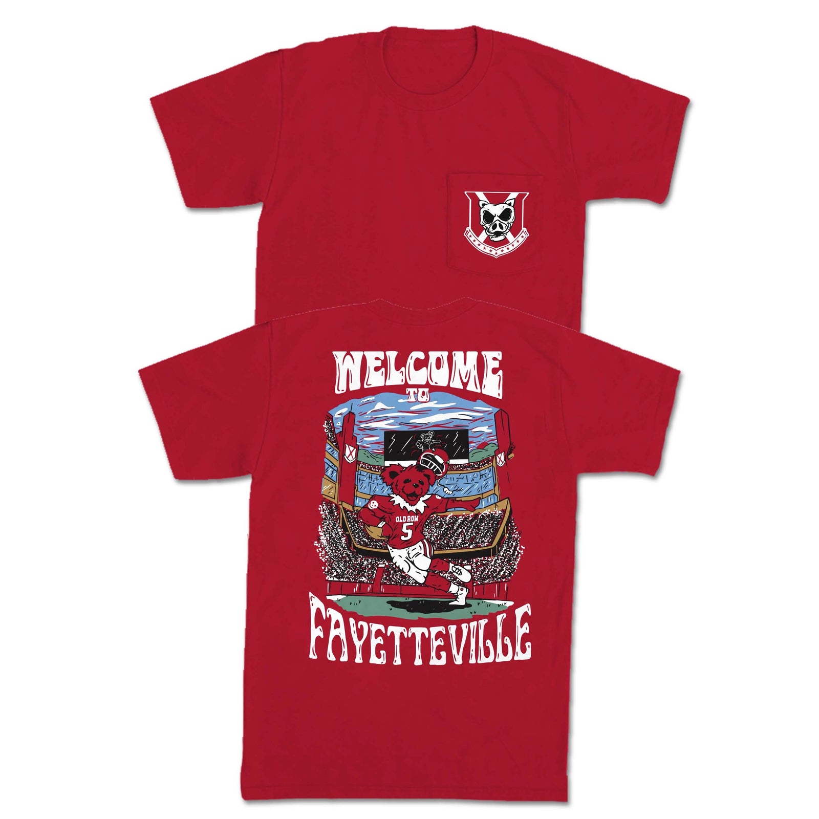 Welcome to Fayetteville Pocket Tee