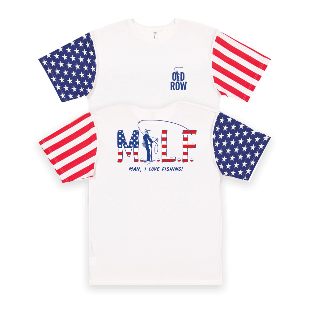 Cool Fishing For Men Women American Flag Usa Fish Lover Shirt
