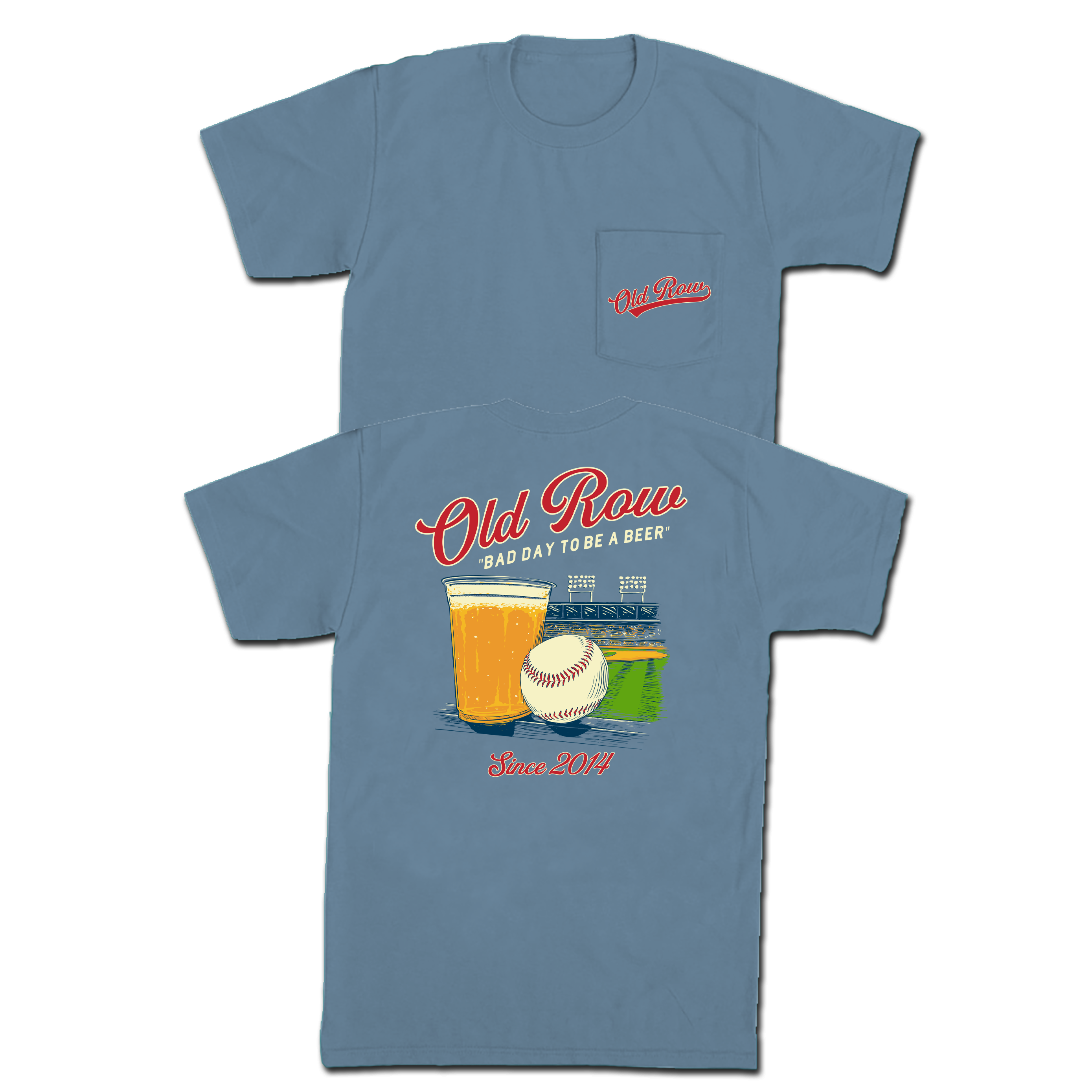 The Baseball Card Pocket Tee