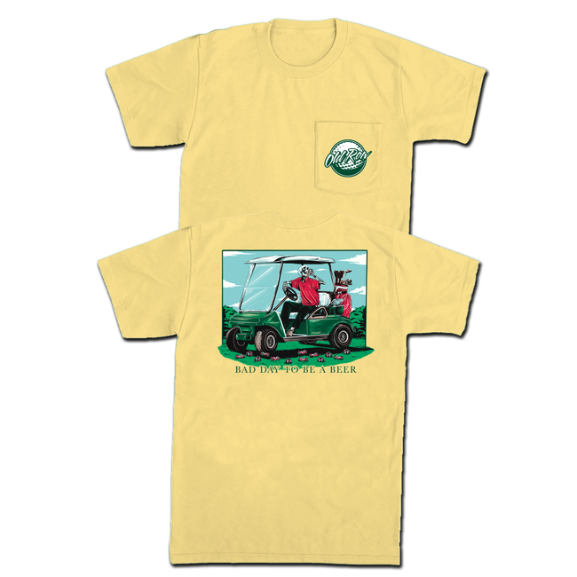 Bad Day To Be A Beer Golf Pocket Tee
