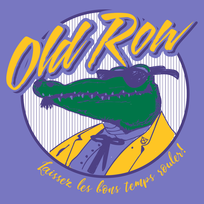 Old Row Colonel Gator Pocket Tee
