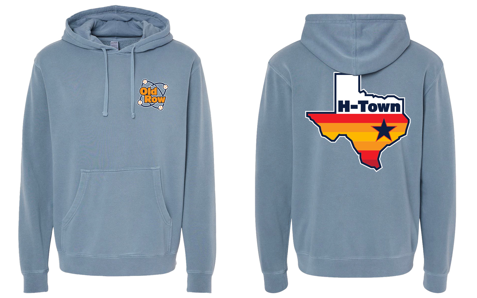 H-Town Pigment Dyed Premium Hoodie