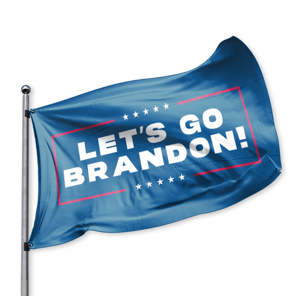 Let's Go Brandon Blue 3×5 Flag - I AmEricas Flags