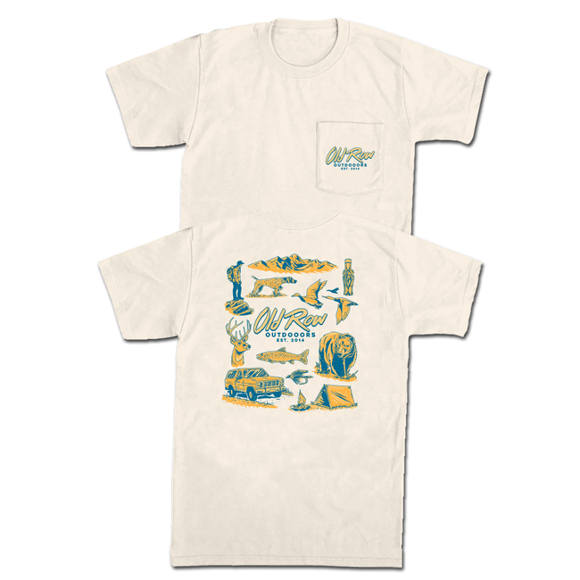 Old Row Outdoors Icons Pocket Tee