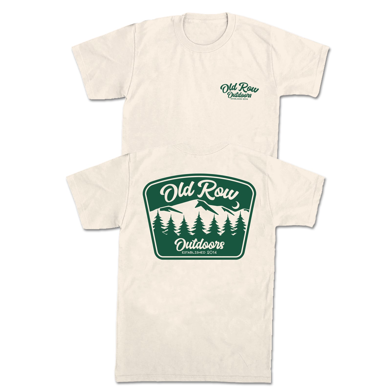 Old Row Outdoors Park Sign Tee