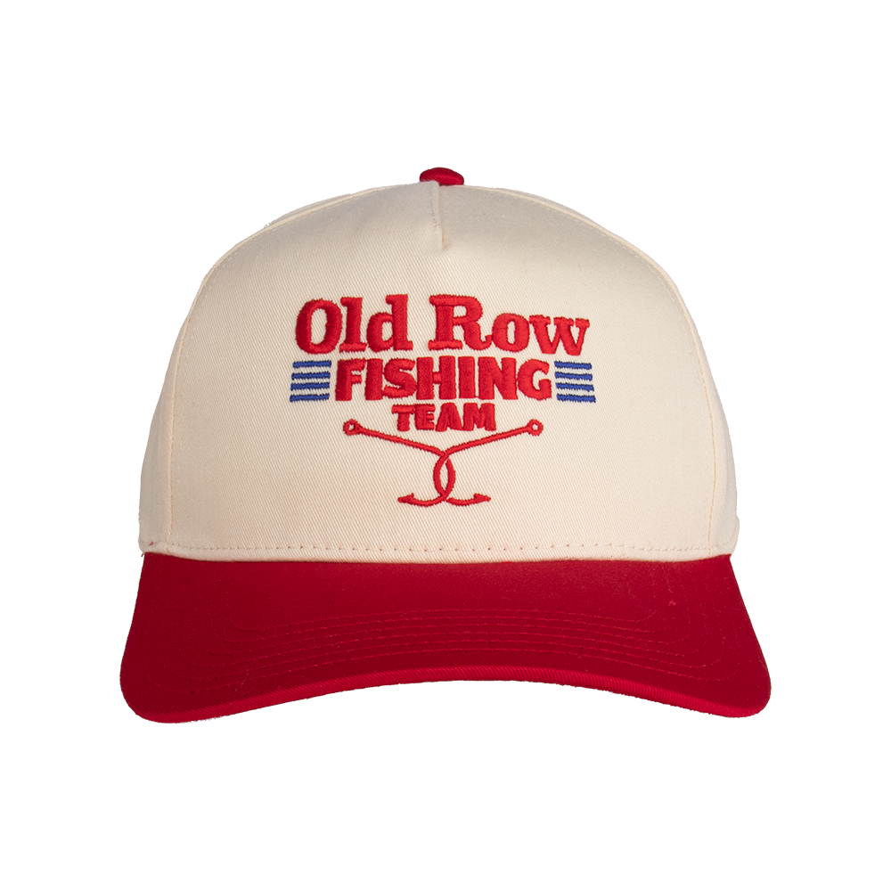 Old Row Fishing Team Hat / Old Row Red / One Size