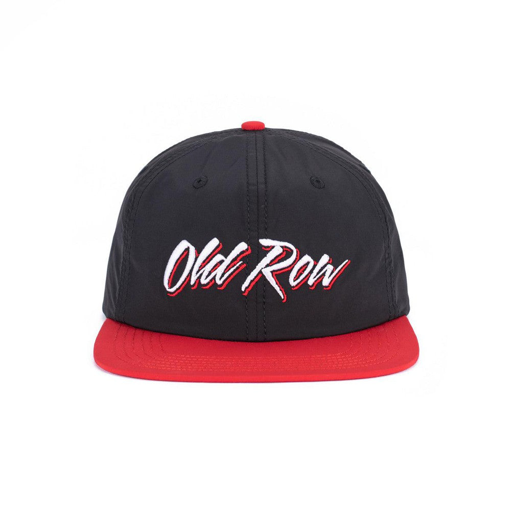 Old Row Script Nylon Hat-Hats-Old Row-Black-Old Row