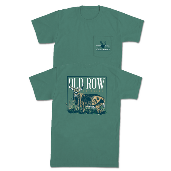 Old Row Outdoors Trophy Buck Pocket Tee