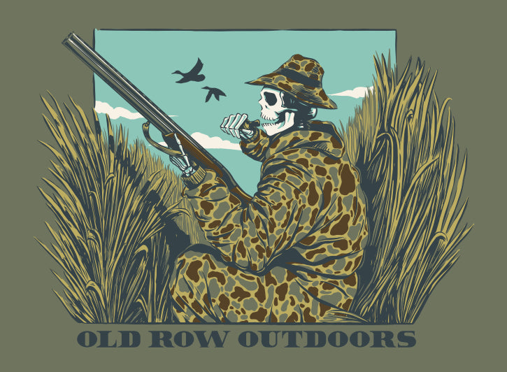 Old Row Outdoors Duck Hunt Long Sleeve Pocket Tee