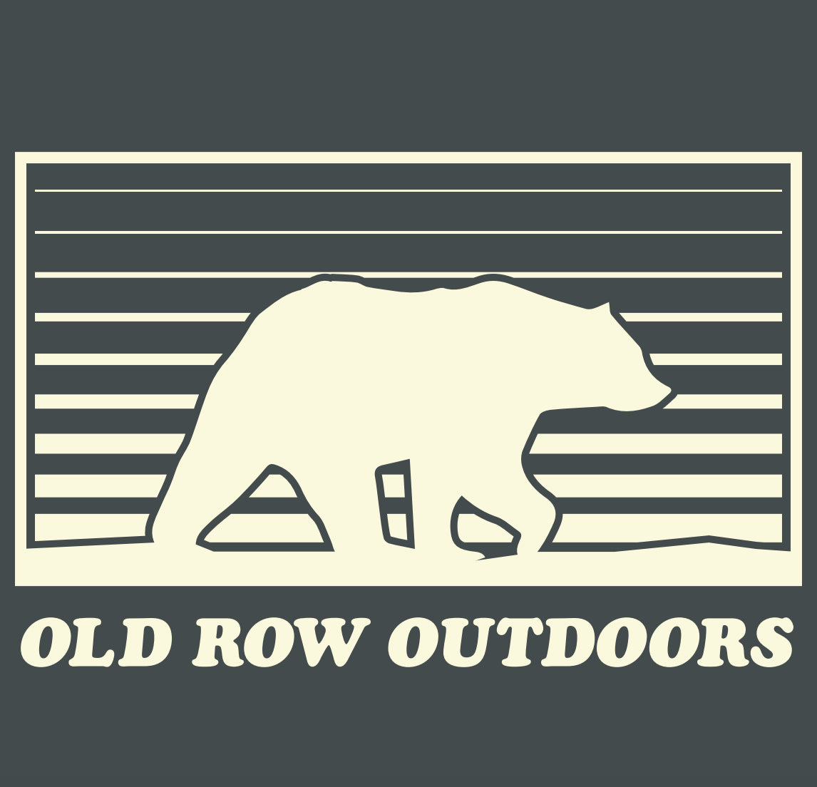Old Row Outdoors Bear Pocket Tee