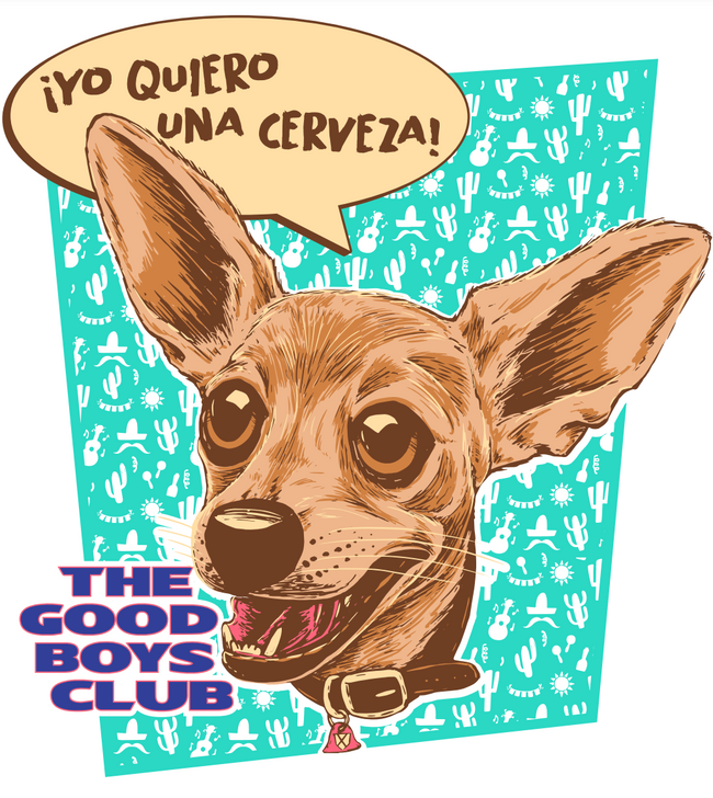 Good Boys Club Chihuahua Pocket Tee