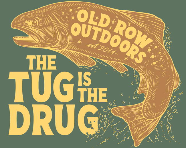 The Tug Is The Drug® Hoodie, Best Comfort, Fit & Feel in a Fishing
