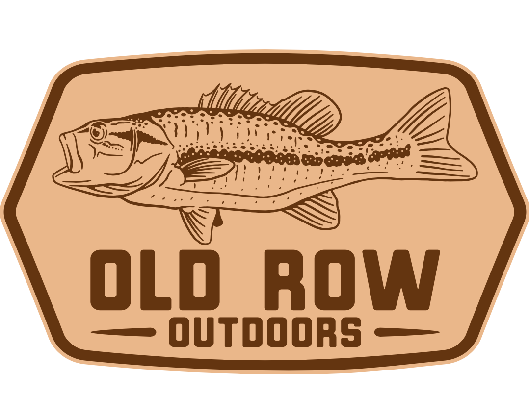 Old Row Outdoors Bass Badge Camo Hoodie