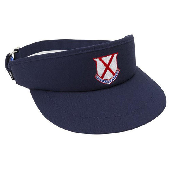 Old Row Crest Tour Visor-Visor-Old Row Golf-Navy-One Size-Old Row