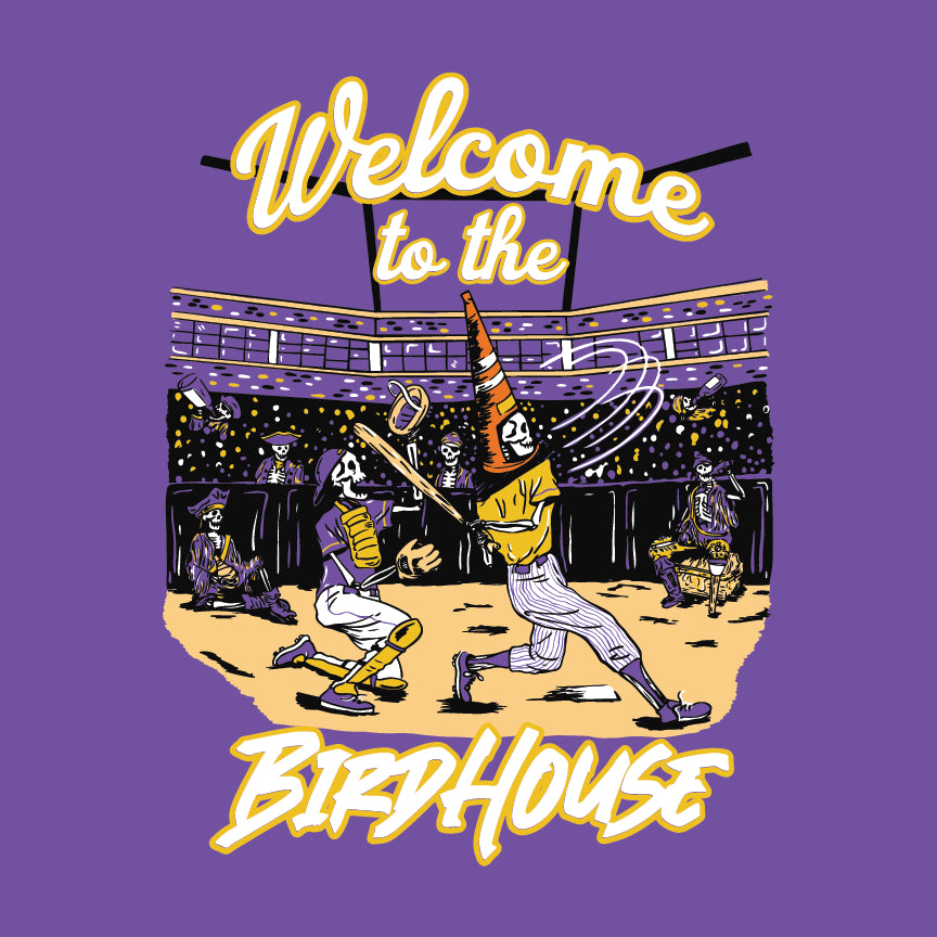 Welcome To The Bird House Pocket Tee