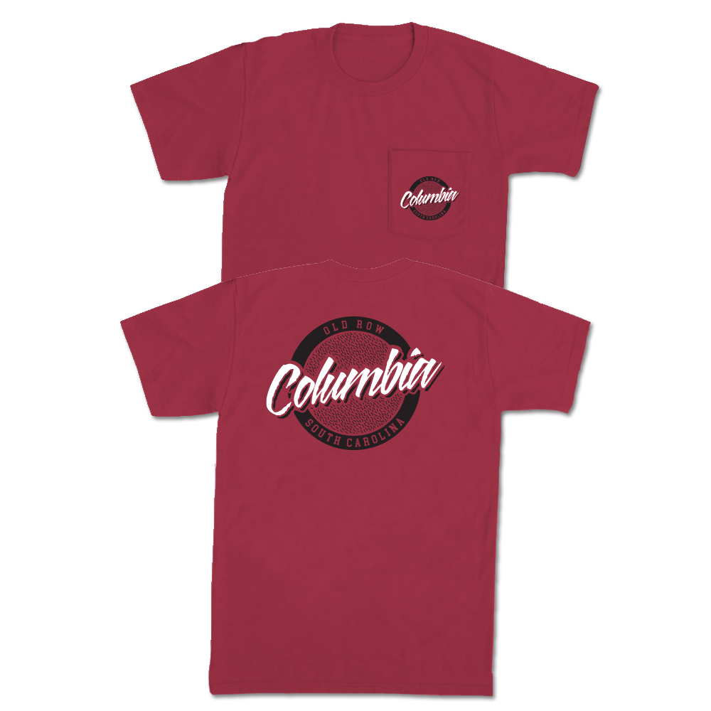 Columbia, South Carolina Circle Logo Pocket Tee