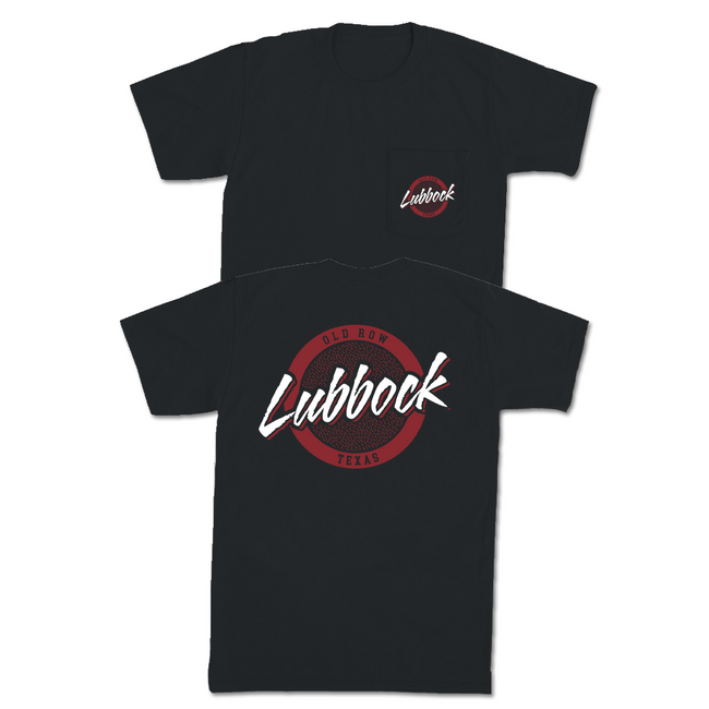 Lubbock, Texas Circle Logo Pocket Tee