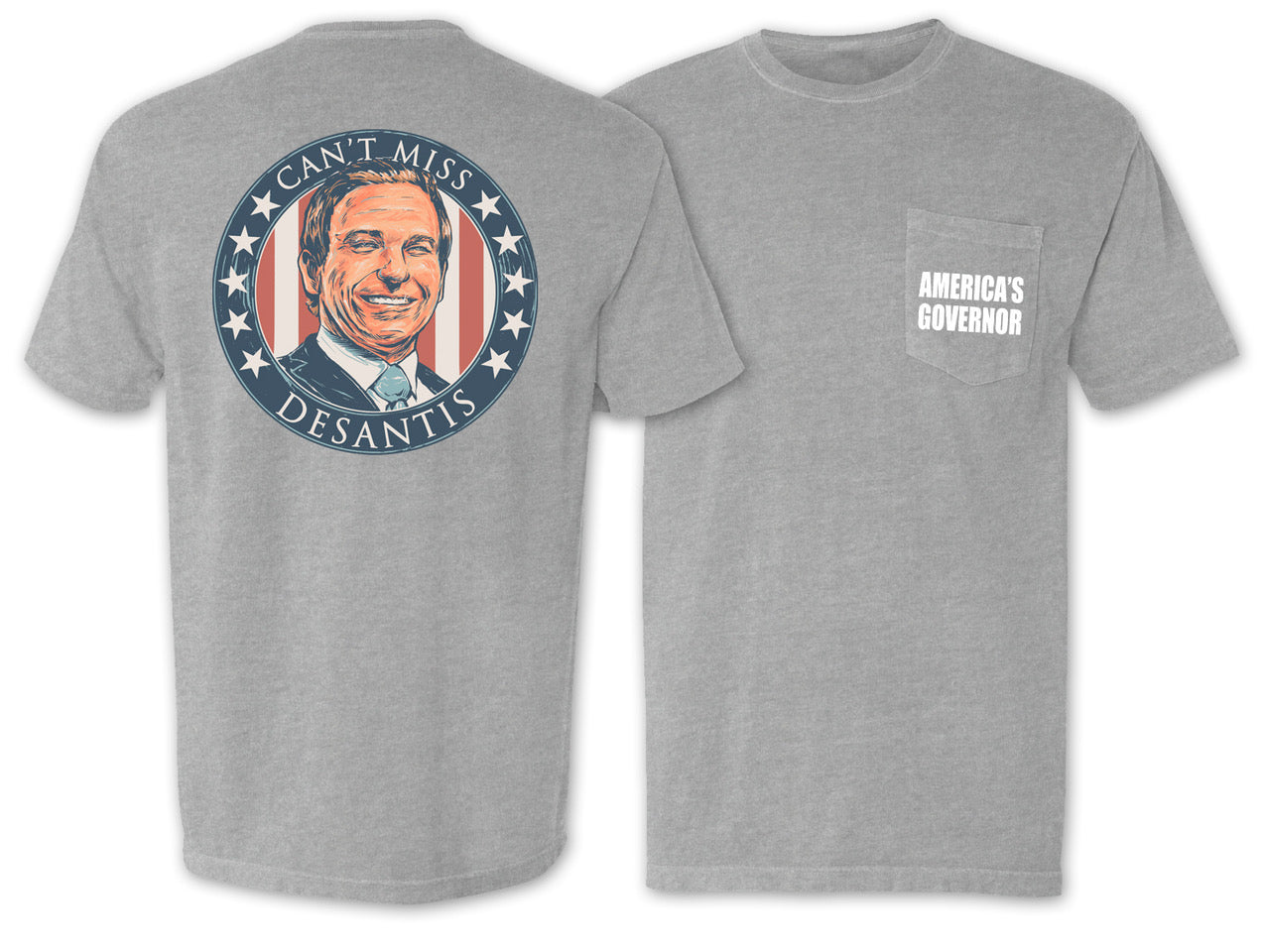 America's Governor Pocket Tee