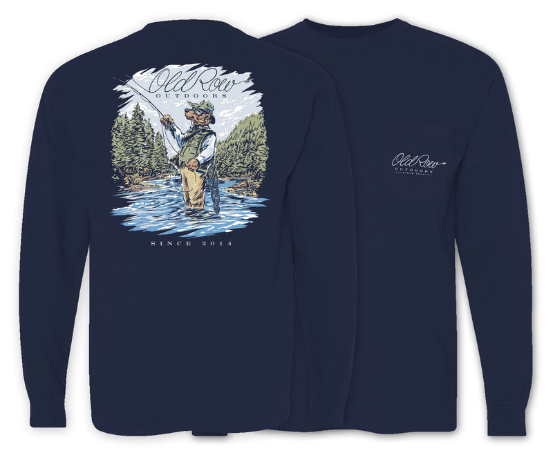 Old Row - Off Road Tahoe Long Sleeve Pocket Tee