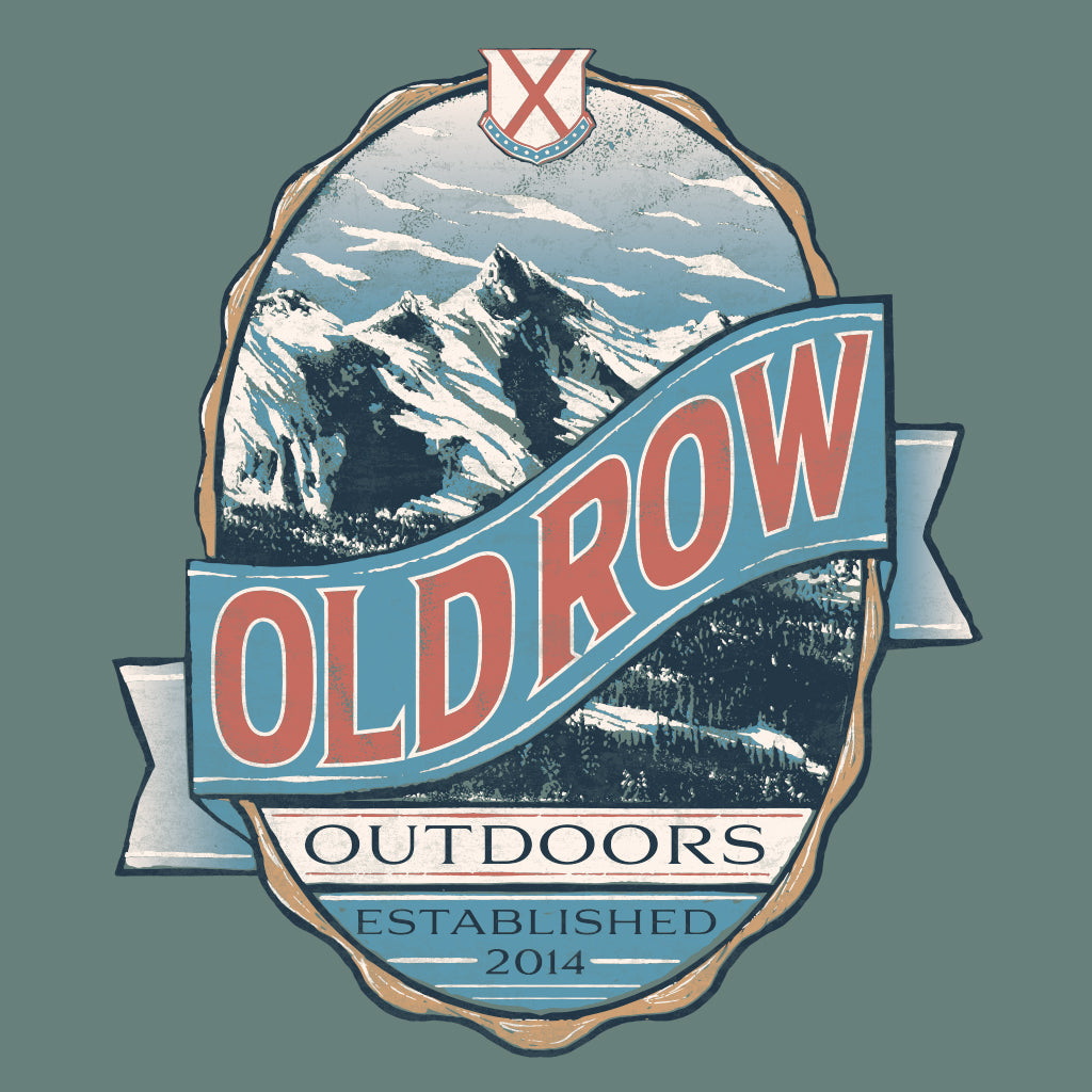 Old Row Outdoors Mountain Label Pocket Tee