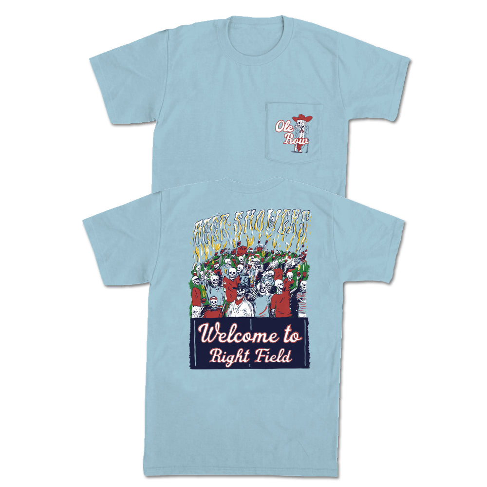 Welcome To Right Field Pocket Tee