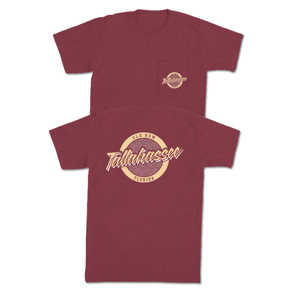 Tallahassee, Florida Circle Logo Pocket Tee
